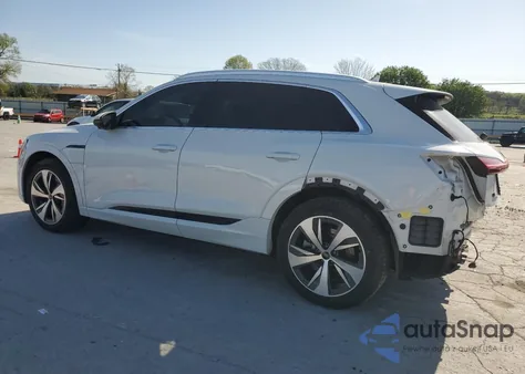 2024 Audi Q8 E-Tron Premium Plus Quattro from USA, damaged, VIN WA15AAGE7RB025662
